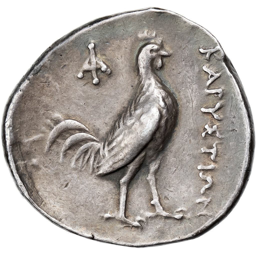 Euboia, Stater, ca. 270-253 BC, Karystos, Argento, MB+, HGC:4-1552