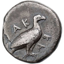 Sicília, Didrachm, ca. 480-470 BC, Akragas, Prata, EF(40-45), HGC:2-99
