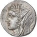 Sycylia, 8 Litrai, 214-212 BC, Morgantina, Srebro, AU(55-58), HGC:2-910