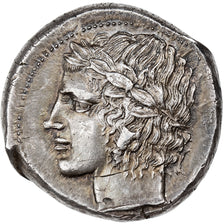 Sicília, Tetradrachm, 455-430 BC, Leontini, Prata, AU(50-53), HGC:2-671