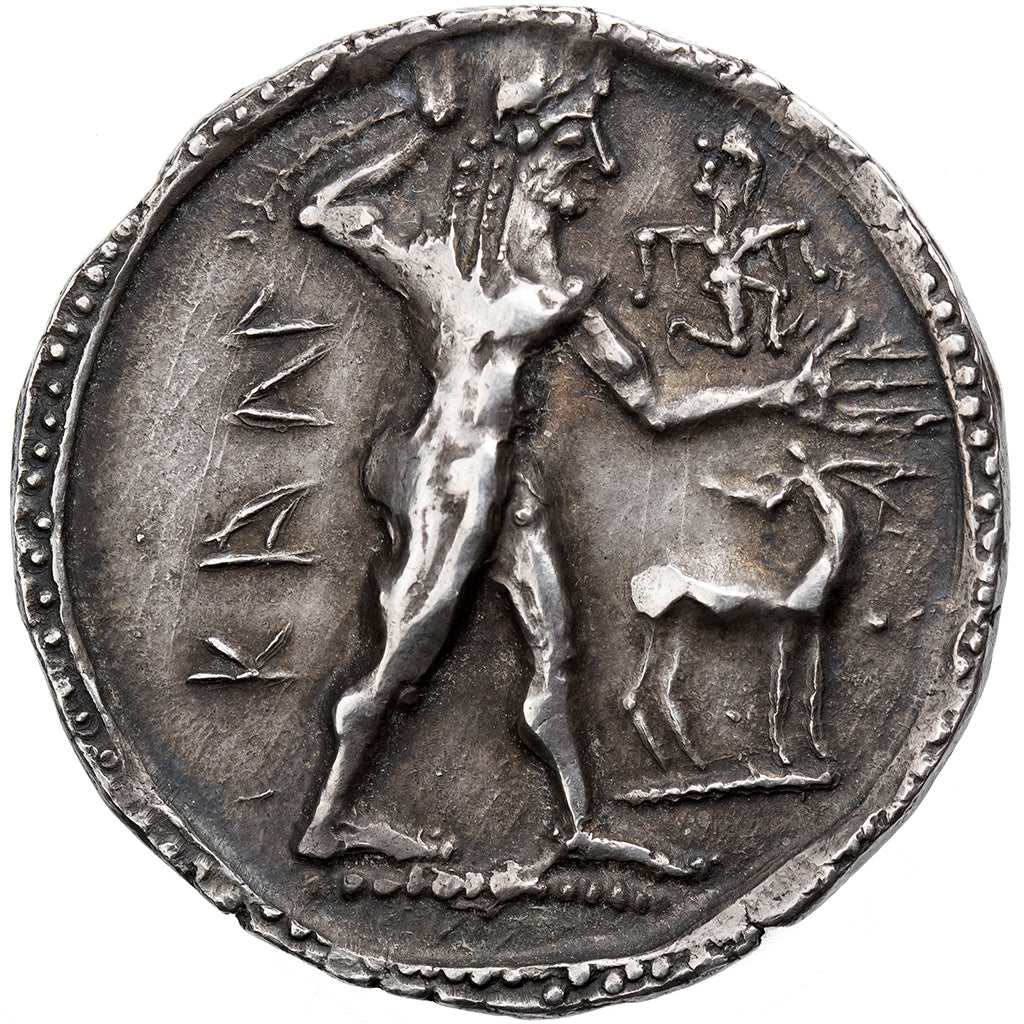 Bruttium, Stater, ca. 550-480 BC, Kaulonia, Prata, AU(50-53), HGC:1-1416