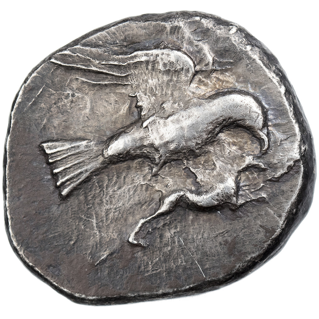 Elis, Drachm, ca. 244-210 BC, Olympia, Plata, MBC+, HGC:5-510