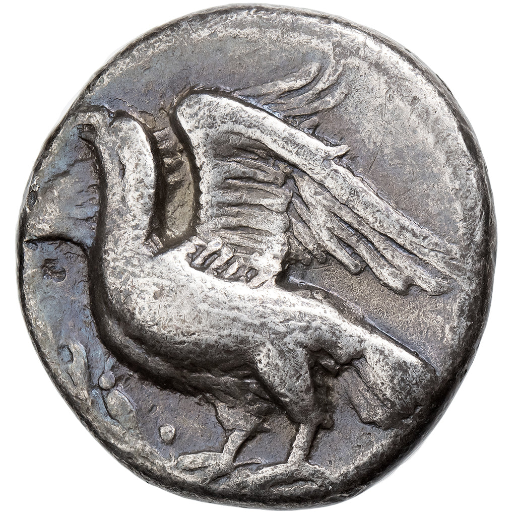 Bruttium, Nomos, ca. 425-350 BC, Kroton, Prata, VF(20-25), HN Italy:2149