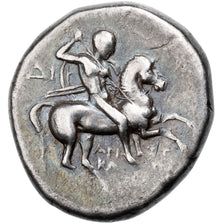 Calábria, Stater, ca. 272-240 BC, Tarentum, Prata, VF(20-25), HGC:1-890
