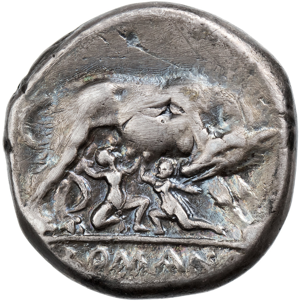 Anonyme, Didrachme, 269-266 av. J.-C., Argent, TTB, Crawford:20/1
