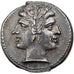 Anonymous, Didrachm, 225-212 BC, Rome, Silver, AU(50-53), Crawford:28/3
