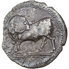 Lucânia, Nomos, ca. 550-510 BC, Sybaris, Prata, EF(40-45), HGC:1-1231