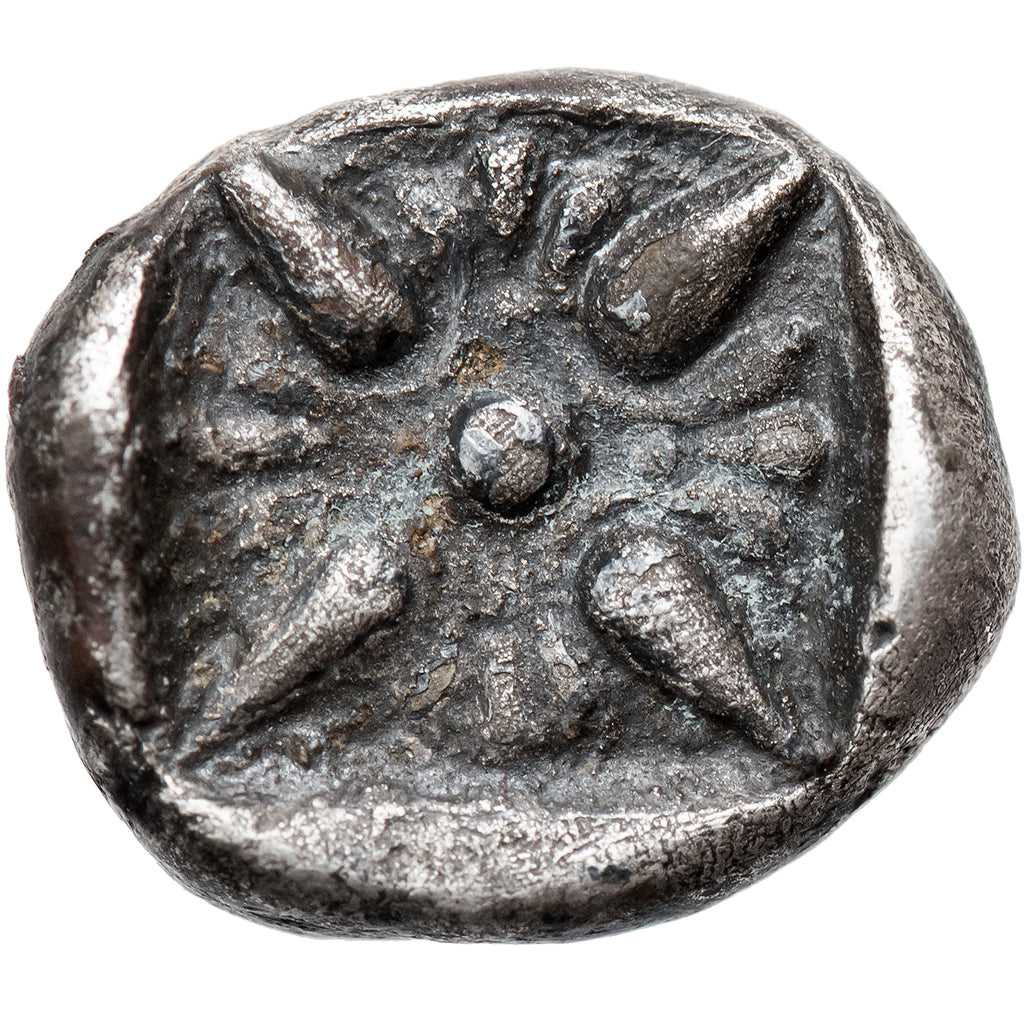 Ionia, Obol, ca. 520-480 BC, Mileto, Plata, EBC
