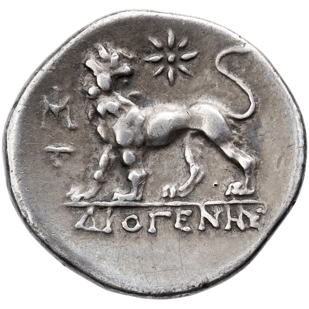 Jónia, Drachm, ca. 260-245 BC, Miletus, Prata, EF(40-45), Pozzi:2490