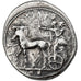 Sicilië, Tetradrachm, ca. 470-450 BC, Selinos, Zilver, FR+, HGC:2-1220