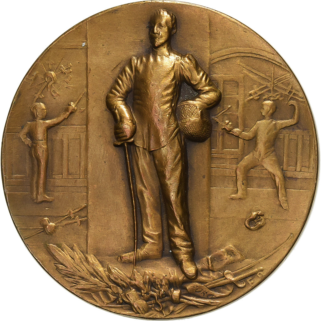 France, Medal, Fencing, Bronze, EF(40-45)