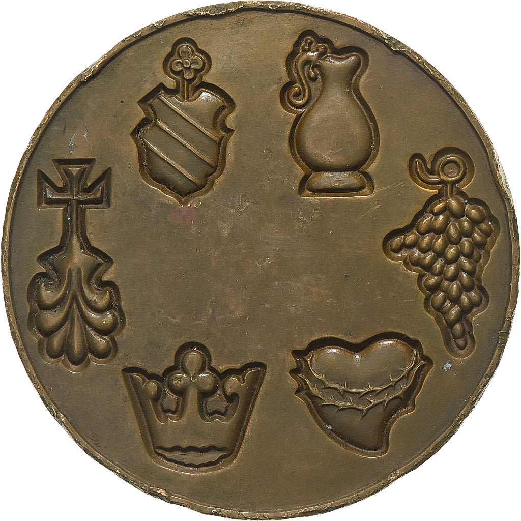 France, Medal, 150 ans - Maunoury, 1958, Bronze, AU(55-58)