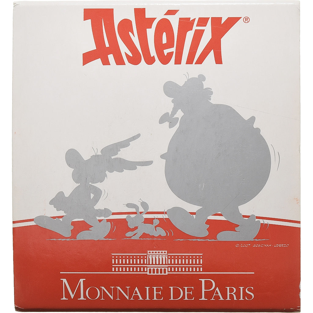 França, 1-1/2 Euro, Astérix - The magic potion, Proof, 2007, MDP, Prata