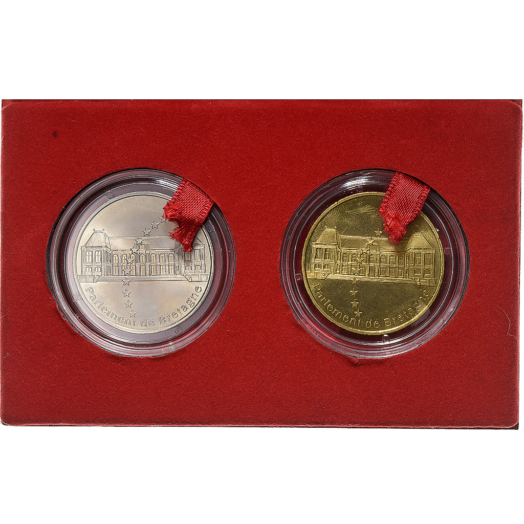 Francia, Set 2 Euro + 1 Euro, L'Euro de Rennes, 1997, Sin información, EBC