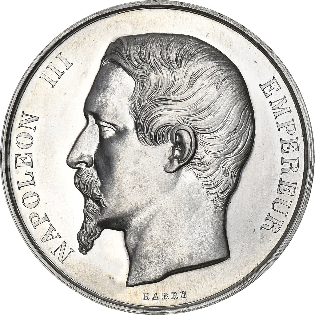 France, Medal, Napoléon III, Aluminium, Barre, AU(55-58)