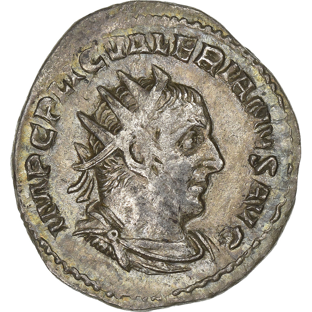 Valerian I, Antoninianus, 256, Lugdunum, Silver, AU(50-53), RIC:6