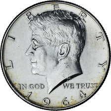 United States, Half Dollar, 1964