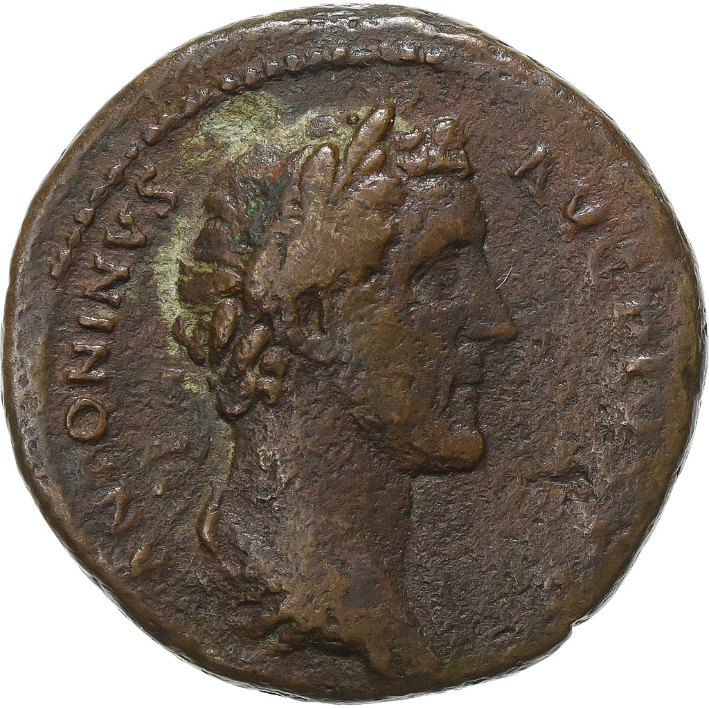 Antonin le Pieux, As, 140-144, Rome, Bronzen, FR+, RIC:705B