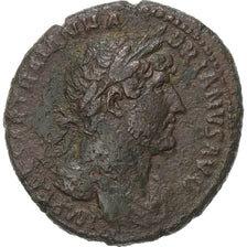 Hadrian, As, 121-123, Rome, Bronze, EF(40-45), RIC:649