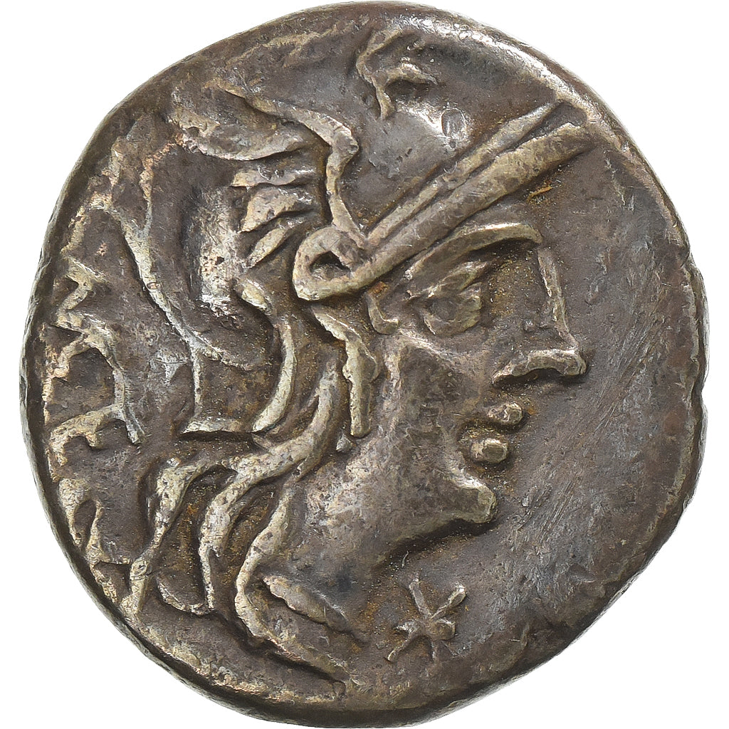 Caecilia, Denarius, 130 BC, Rome, Silver, VF(20-25), Crawford:256/1