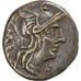 Caecilia, Denarius, 130 BC, Rome, Silver, VF(20-25), Crawford:256/1