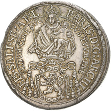 Bishopric of Salzburg, Paris von Lodron, Thaler, 1632, Salzburg, Zilver, PR