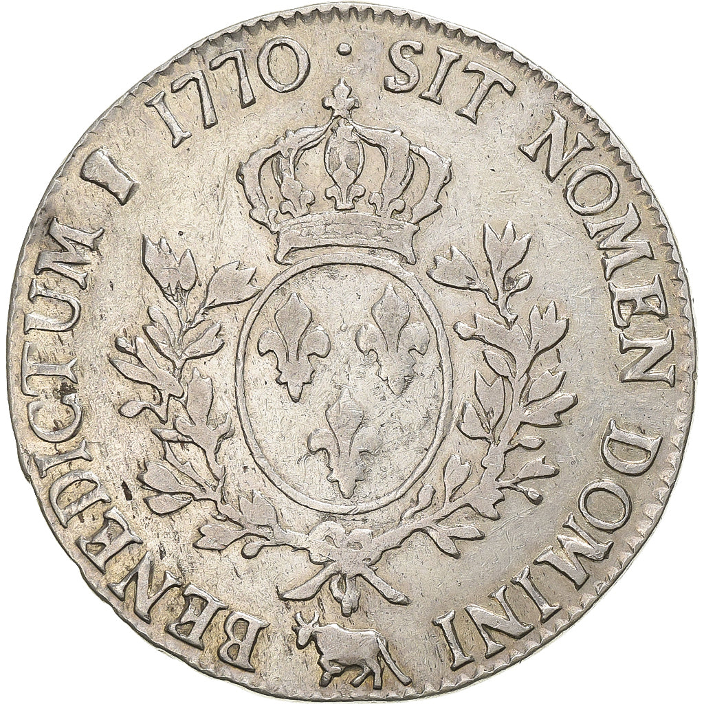 Frankreich, Louis XV, Écu de Béarn au bandeau, 1770, Pau, Silber, S+