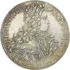 Austria, Karl VI, Thaler, 1713, Hall, Silver, AU(55-58), KM:1552