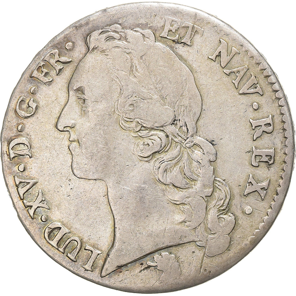 Frankreich, Louis XV, Écu au bandeau, 1767, Caen, Silber, S+, Gadoury:322