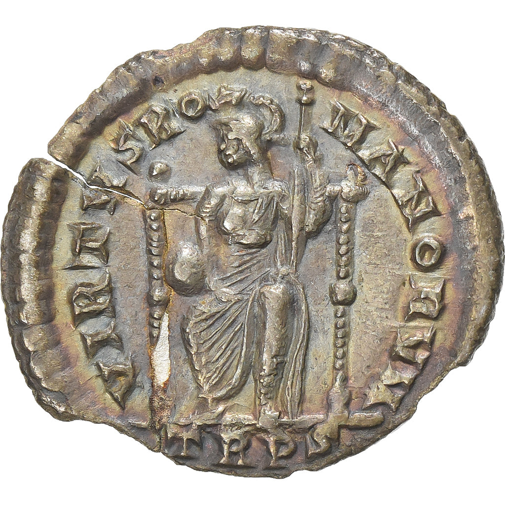 Gratian, Siliqua, 378-383, Trier, Silver, EF(40-45), RIC:IX-58A