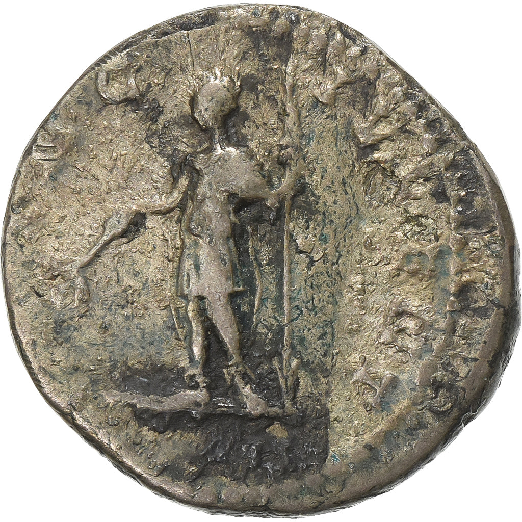 Geta, Denarius, 200-202, Rome, Srebro, VF(20-25), RIC:15a
