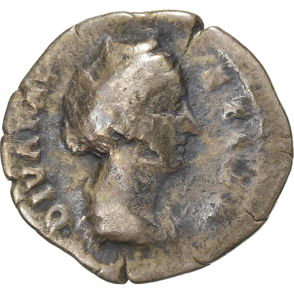 Faustina I, Denarius, 141, Rome, Srebro, VF(20-25), RIC:368