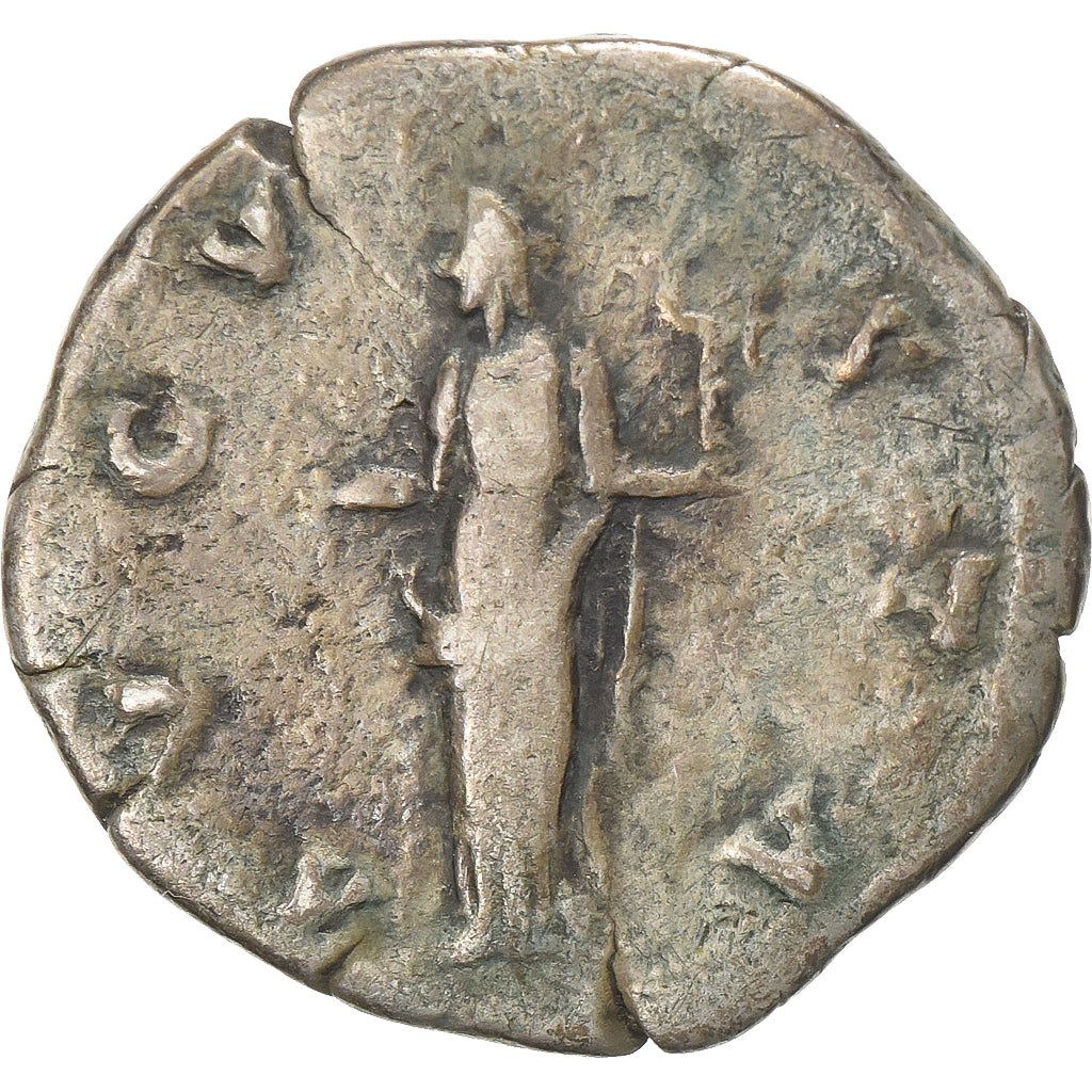 Faustina I, Denarius, 141, Rome, Srebro, VF(20-25), RIC:368