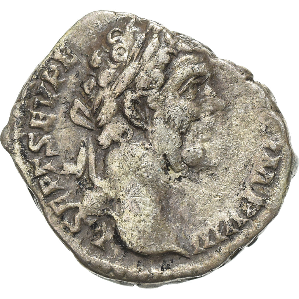 Septimius Severus, Denarius, 196-197, Rome, Srebro, VF(20-25), RIC:93