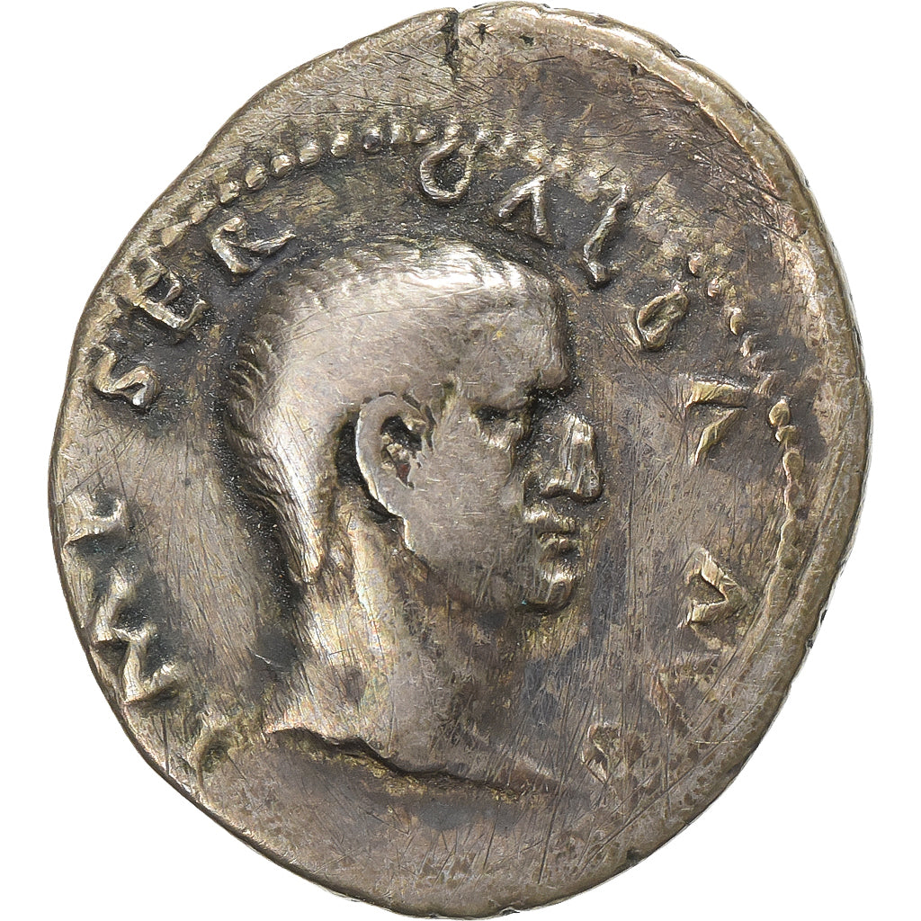 Galba, Denarius, 68-69, Rome, Silver, VF(20-25), RIC:167