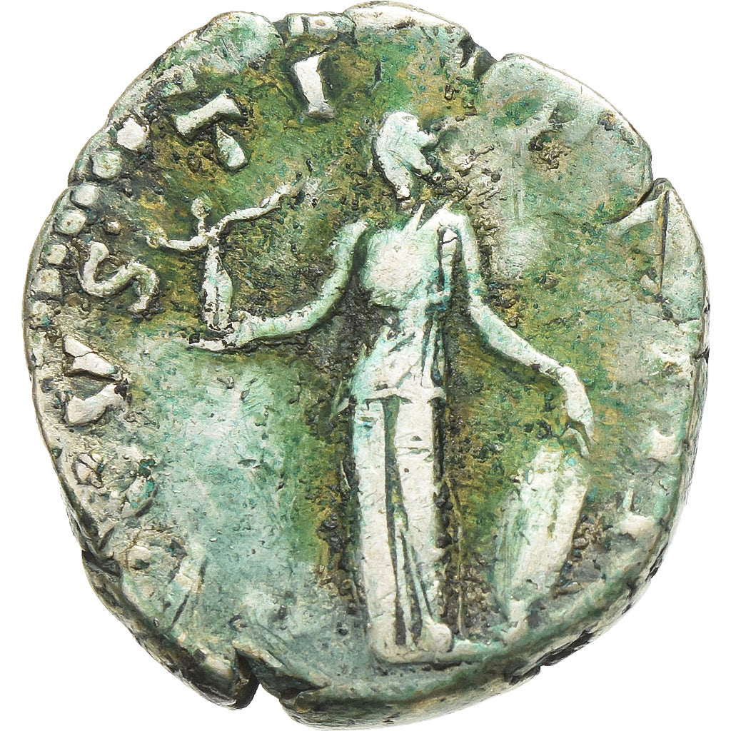 Faustina II, Denarius, 145-161, Rome, Silver, VF(20-25), RIC:495a