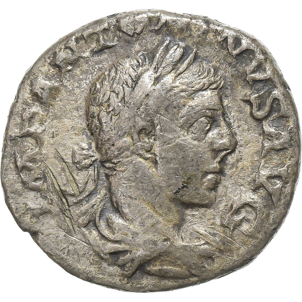 Elagabalus, Denarius, 219, Rome, Argento, MB, RIC:16