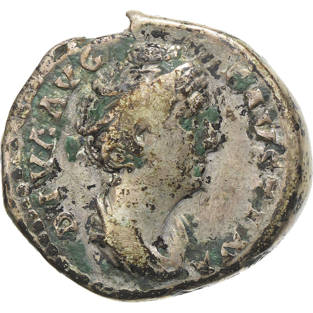 Faustina I, Denarius, 141, Rome, Prata, VF(20-25), RIC:395Ca