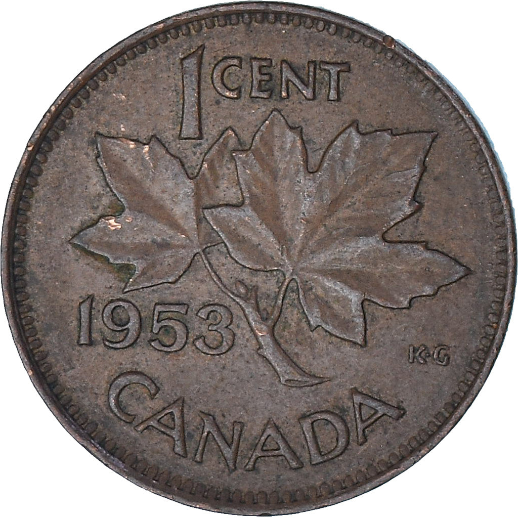 Canadá, Cent, 1953