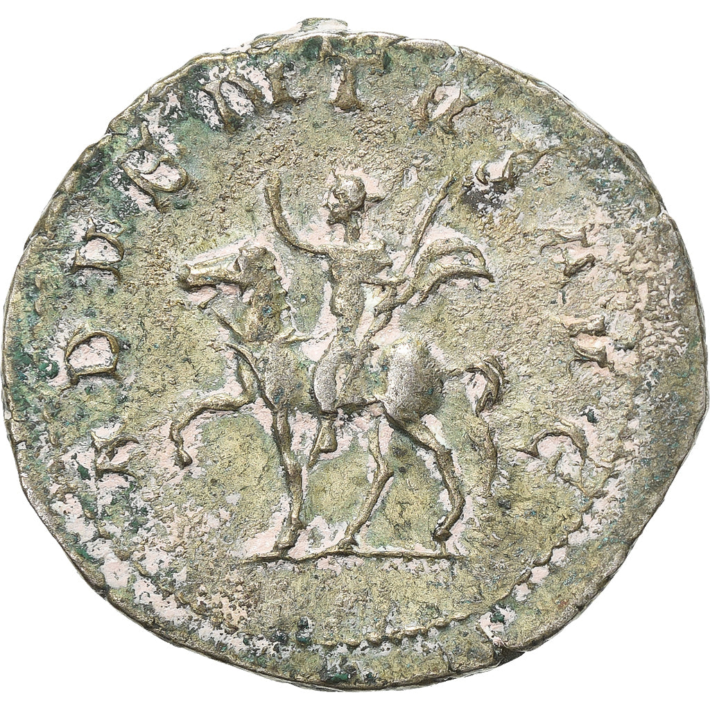 Trajan Decius, Antoninianus, 249, Rome, Srebro, VF(20-25), RIC:1