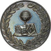 France, Médaille, Anciens élèves, École Normale de Versailles, 1874, Argent