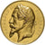 Frankreich, Medaille, Napoléon III, Copper Gilt, Oudiné, VZ