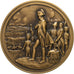 France, Medal, Napoleon I, Bataille de Waterloo, 1991, Bronze, AU(55-58)