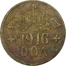 German East Africa, Wilhelm II, 20 Heller, 1916, Tabora, Brass, VF(30-35)