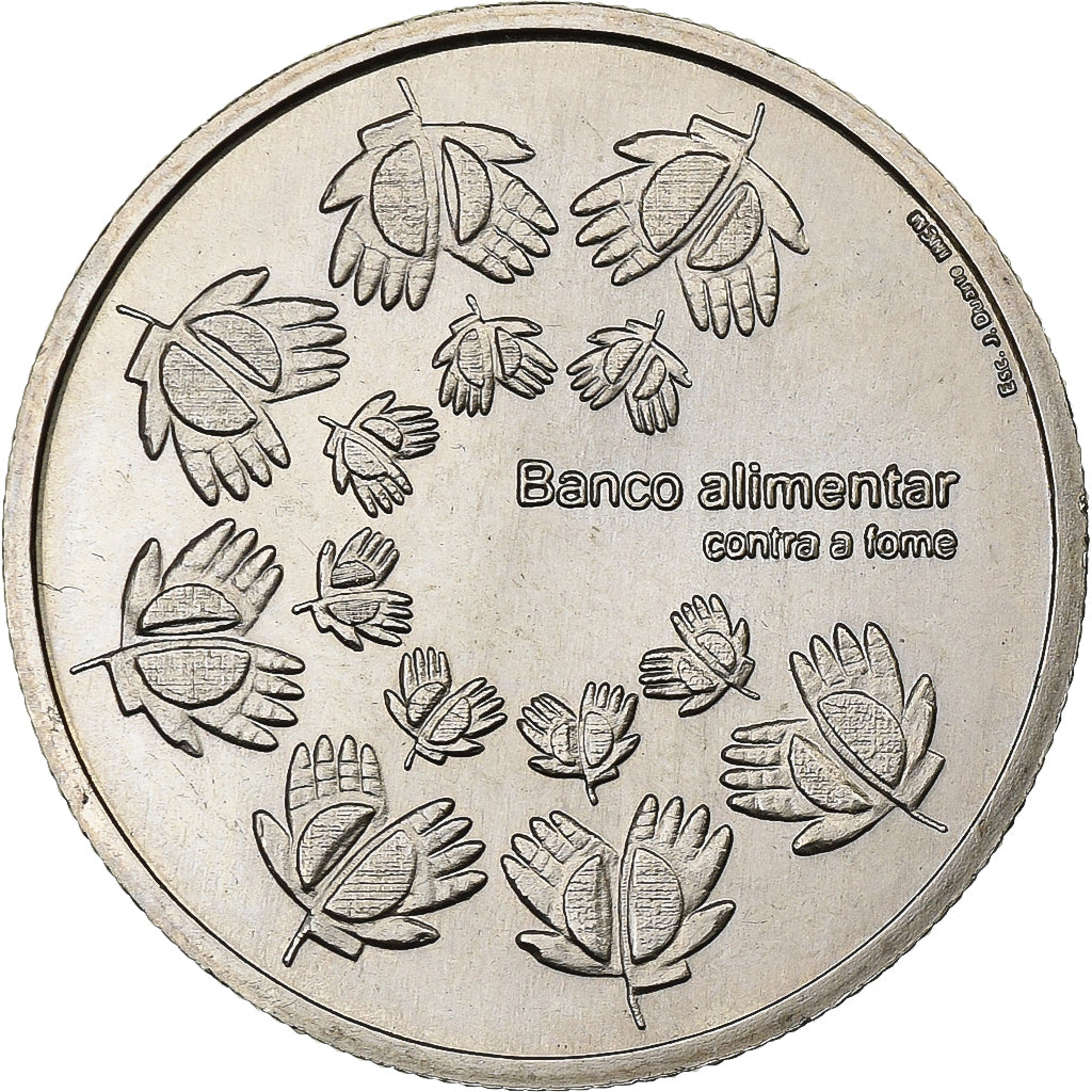 Portugal, 1,5 Euro, Against famine, 2010, Lisbon, Cupronickel, AU(55-58), KM:795