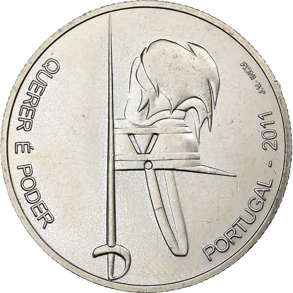 Portugal, 2,5 Euro, Army Institute Pupils, 2011, Lisbon, Cupronickel, AU(55-58)