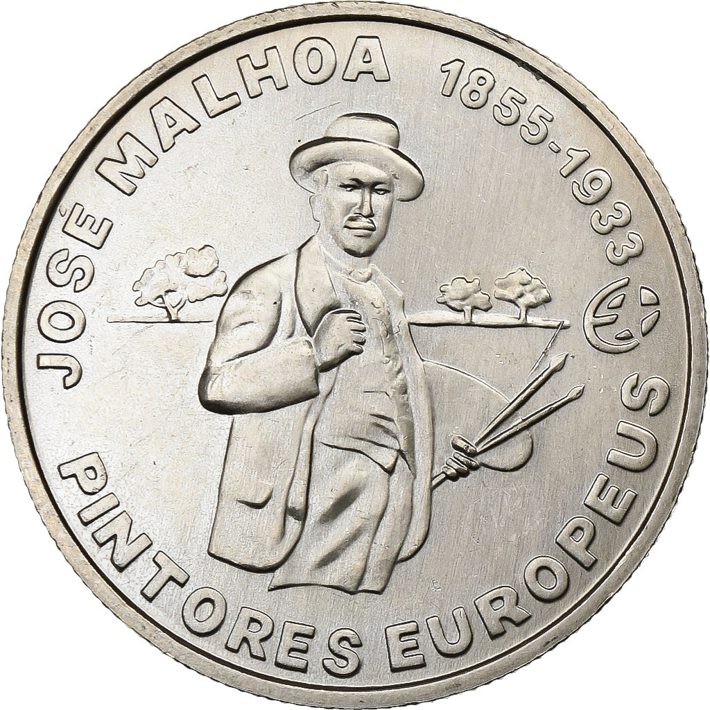 Portugal, 2,5 Euro, José Malhoa, 2012, Lisbon, Cupronickel, AU(55-58), KM:815
