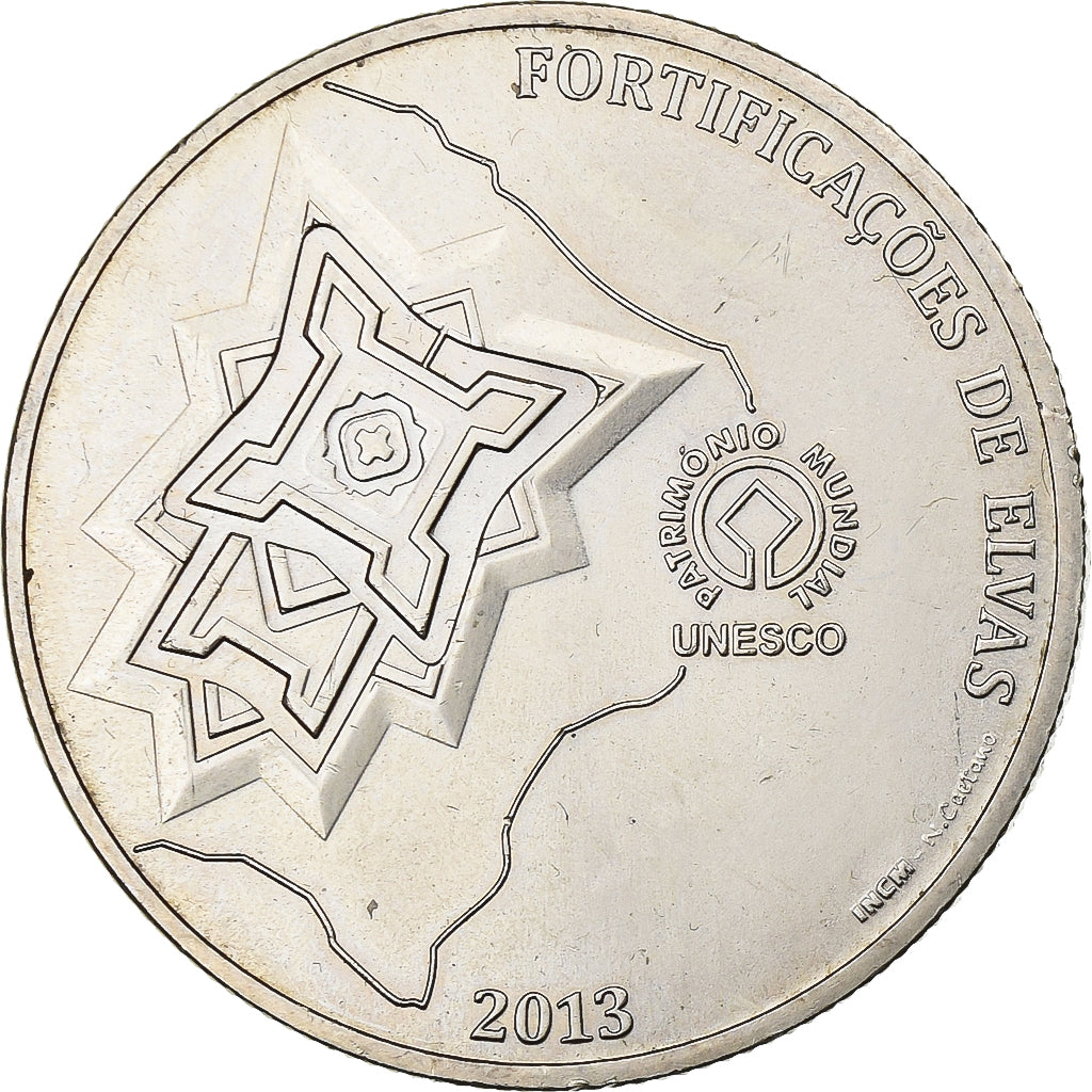 Portugal, 2,5 Euro, Fortifications of Elvas, 2013, Lisbon, Cupronickel