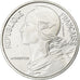 Francia, 5 Centimes, Marianne, 1989, MDP, Piéfort, Argento, SPL, Gadoury:22.P2