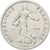 France, 1/2 Franc, Semeuse, 1989, MDP, Piéfort, Silver, MS(63), Gadoury:91.P2